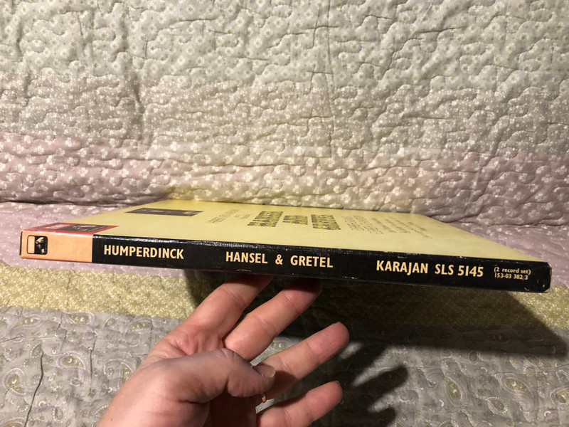 Herbert Von Karajan conducts Humperdinck: Hansel And Gretel - Elisabeth Grümmer, Elisabeth Schwarzkopf, Josef Metternich, Maria Von Ilosvay, Else Schürhoff, Anny Felbermayer / His Master's Voice 2x LP, Stereo / SLS 5145
