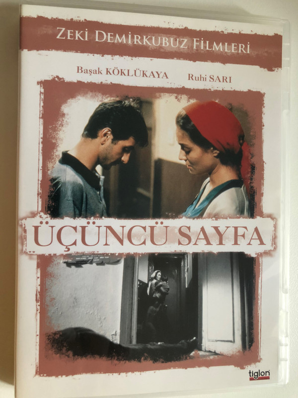 Üçüncü Sayfa / Third Page / Actors: Ruhi Sari, Basak Köklükaya / Directors: Zeki Demirkubuz / DVD (8697333035520)