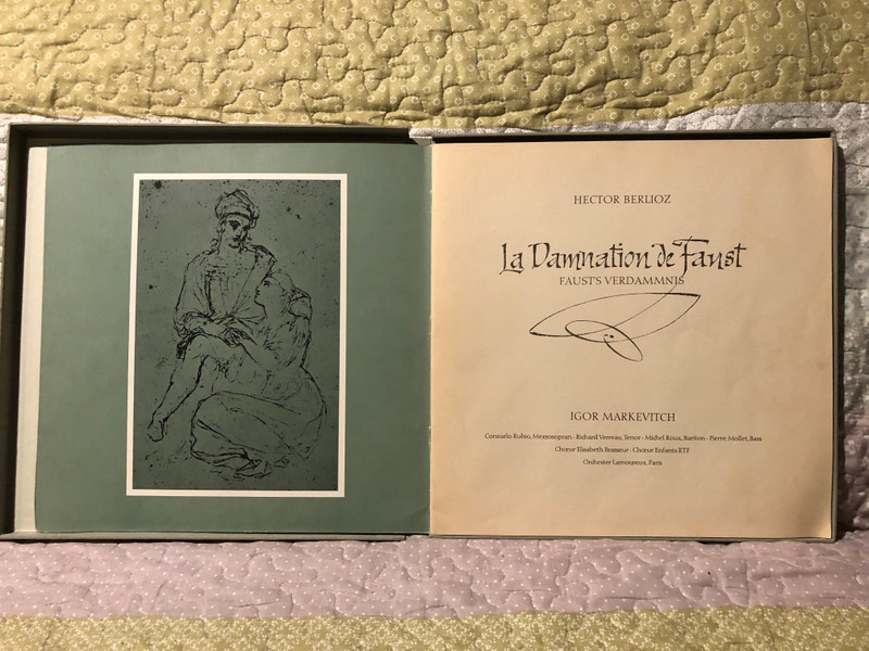Hector Berlioz - La Damnation De Faust (Fausts Verdammnis) - Igor Markevitch / Deutsche Grammophon 2x LP, Box Set / 18 599/600LPM