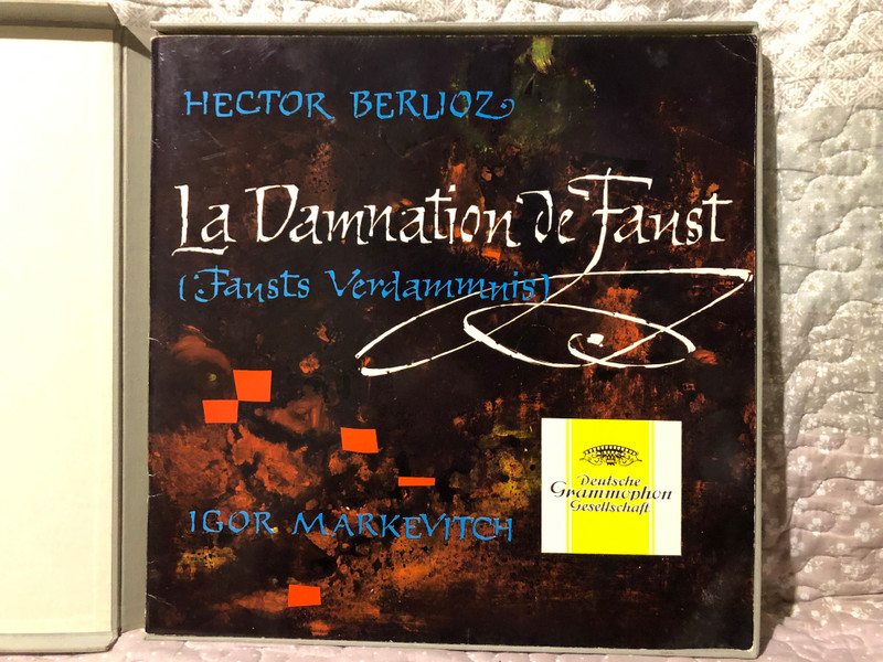 Hector Berlioz - La Damnation De Faust (Fausts Verdammnis) - Igor Markevitch / Deutsche Grammophon 2x LP, Box Set / 18 599/600LPM