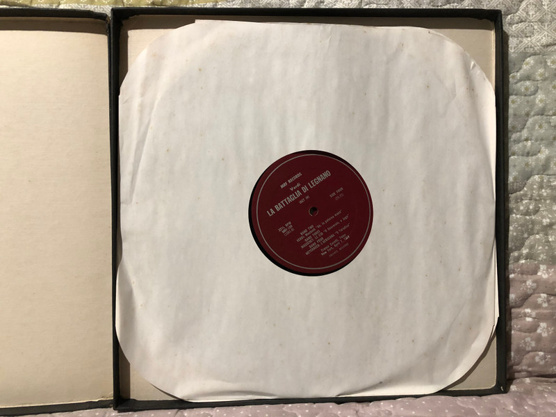 Verdi: La Battaglia di Legnano - Stella, Corelli, Bastianini, Conductor: Gavazzeni / MRF Records LP / MRF-109 