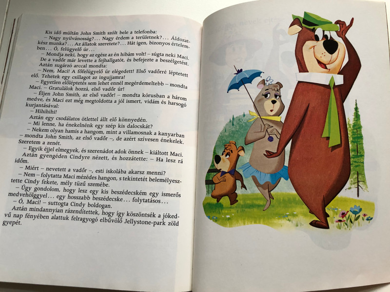 Maci, Cindy és Bubu by Hanna-Barbera / Hungarian edition of Hey there It's Yogi Bear / Móra könyvkiadó 1986 / Translated by Pintér Erzsébet / Ages 6 and up / Hat éven felüliaknek (9631145085)
