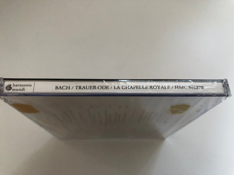 J.S. Bach: Trauerode BWV 198; Cantate BWV 78 - La Chapelle Royale, Philippe Herreweghe / Harmonia Mundi France Audio CD 1988 / 901270