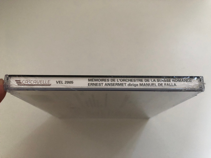 Orchestre De La Suisse Romande - Ernest Ansermet dirige Manuel De Falla - L'Atlantide; Hommages / Montserrat Caballé, Heinz Rehfuss / OSR Mémoires / Cascavelle Audio CD 1990 / VEL 2005