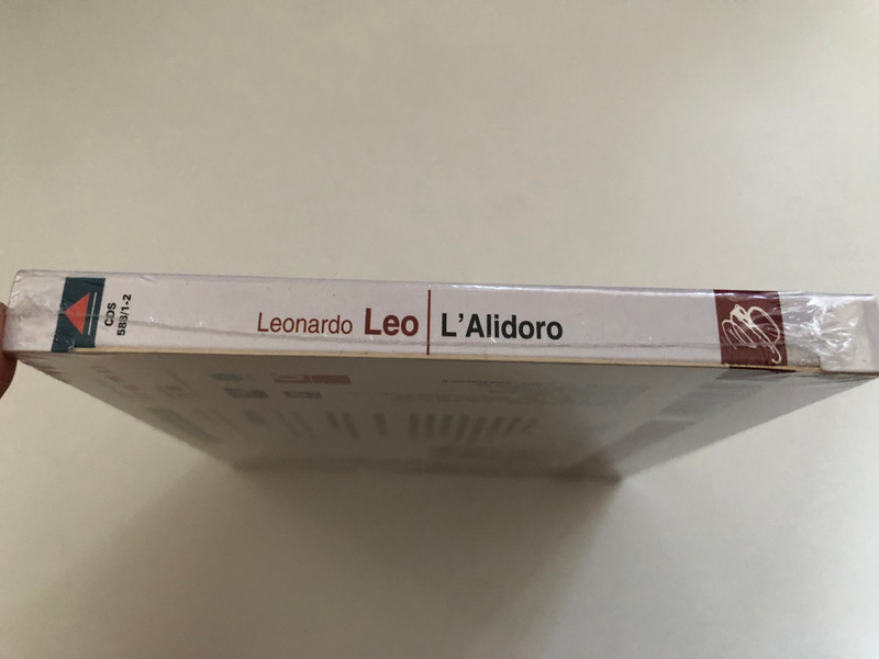 Leonardo Leo: L'Alidoro - Maria Grazia Schiavo, Maria Ercolano, Valentina Varriale, Francesca Russo Ermolli, Giuseppe De Vittorio, Fillippo Morace, Gianpiero Ruggeri / Dynamic 2x Audio CD 2010 / CDS 588/1-2