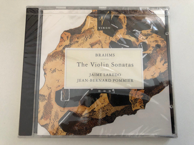 Brahms: The Violin Sonatas - Jaime Laredo, Jean-Bernard Pommier / Virgo Audio CD 1991 / VJ 7 91454-2