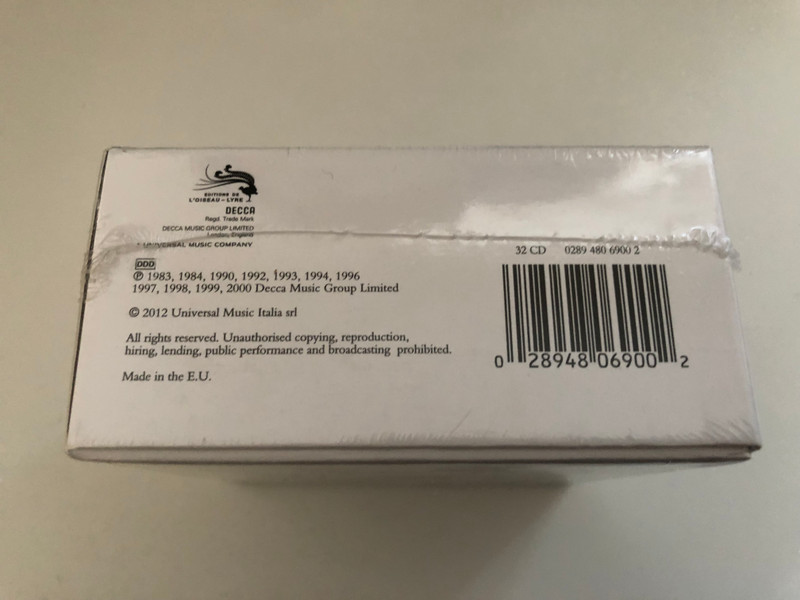 Haydn Symphonies - The Academy Of Ancient Music, Christopher Hogwood / L'Oiseau-Lyre 32x Audio CD, Box Set 2012 / 480 6900