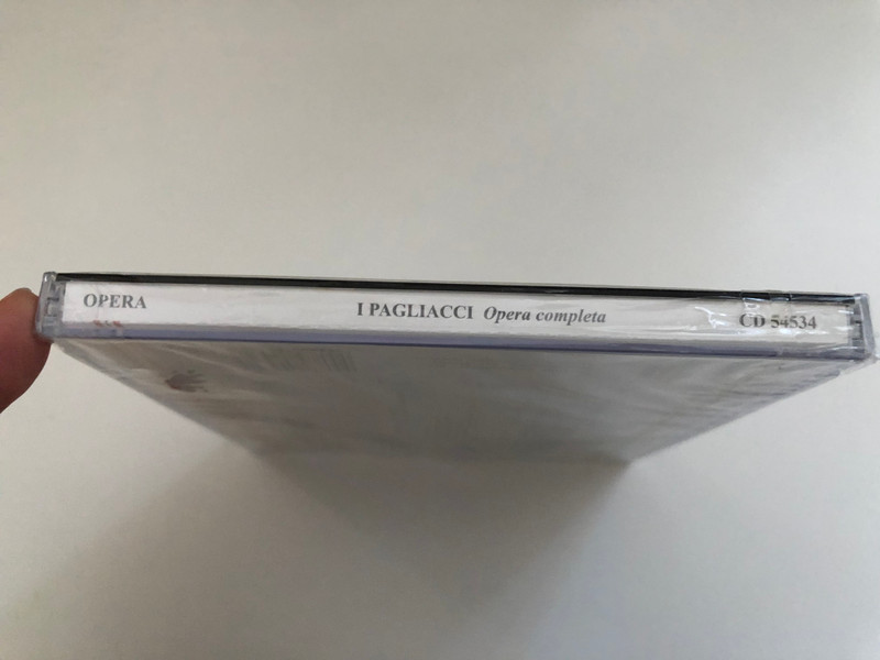 Leoncavallo: I Pagliacci (Opera Completa) - Beniamino Gigli, Iva Pacetti, Mario Basiola, Giuseppe Nessi, Leone Paci / Opera Audio CD 1998 / CD 54534
