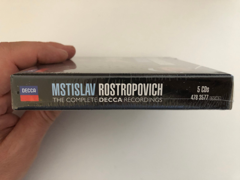 Mstislav Rostropovich – The Complete Decca Recordings / Decca 5x Audio CD 2012 / 478 3577