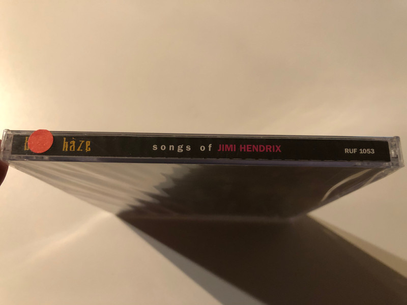 Blue Haze Songs Of Jimi Hendrix - with Taj Mahal, Eric Burdon, Walter Trout, Alvin Youngblood Hart, Eric Gales, Trudy Lynn, Friend 'n Fellow, Bernard Allison, Eric Bibb, Popa Chubby, Jimmy Thackery / Ruf Records Audio CD 2000 / RUF 1053