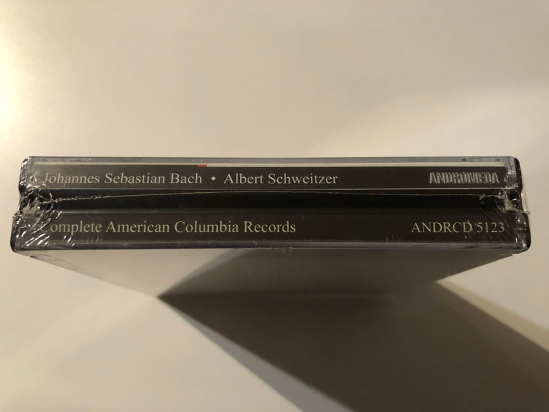 Albert Schweitzer, Johann Sebastian Bach – The Complete American Columbia Recordings, published for the first time in one box / Andromeda 3x Audio CD, Box Set 2009 / ANDRCD 5123