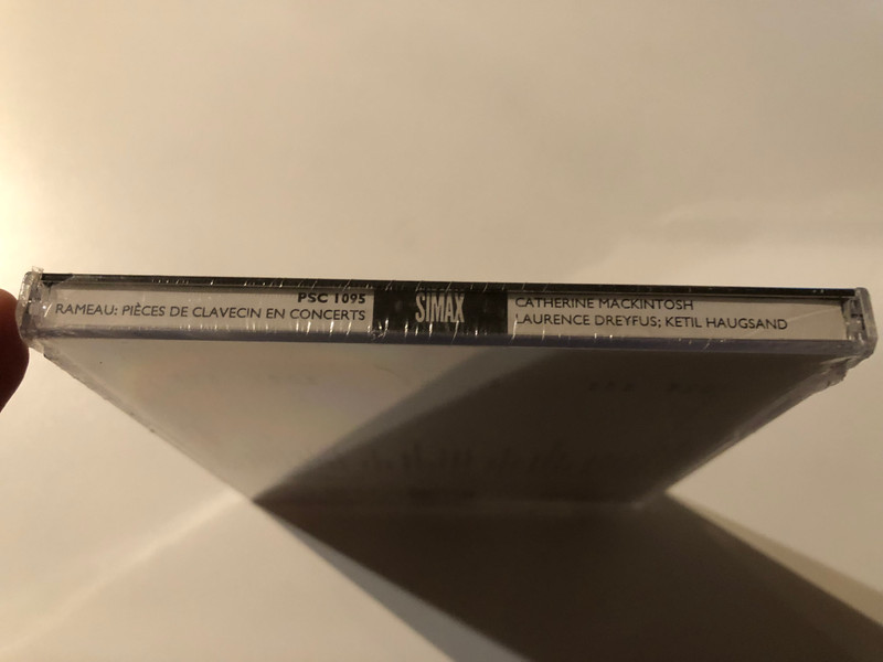 Rameau: Pièces De Clavecin En Concerts (1741) - Catherine Mackintosh, Laurence Dreyfus, Ketil Haugsand / Simax Classics Audio CD 1993 / PSC 1095