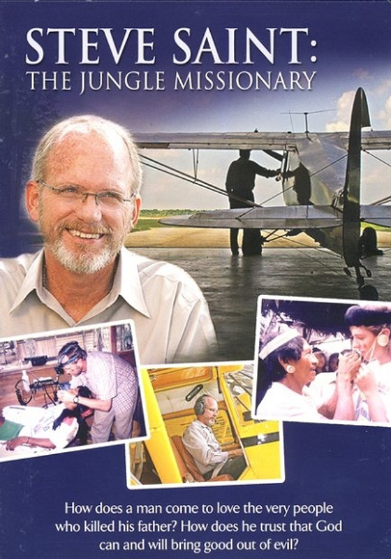 Steve Saint: The Jungle Missionary DVD (2008) Missionary Inspirational Movie