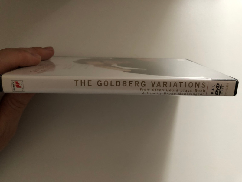 The Goldberg Variations - From Glenn Gould playd Bach, A Film by Bruno Monsaingeon / Sony Classical DVD Video CD 2000 / SVD 48424