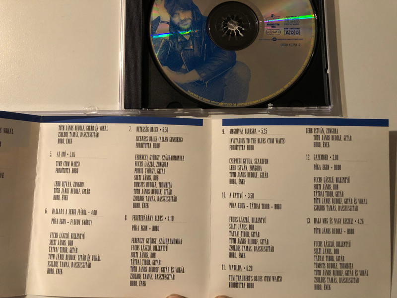 Hobo – Kenyerem Java / Magneoton Audio CD 1995 / 0630 10751-2