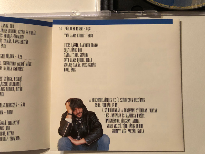 Hobo – Kenyerem Java / Magneoton Audio CD 1995 / 0630 10751-2
