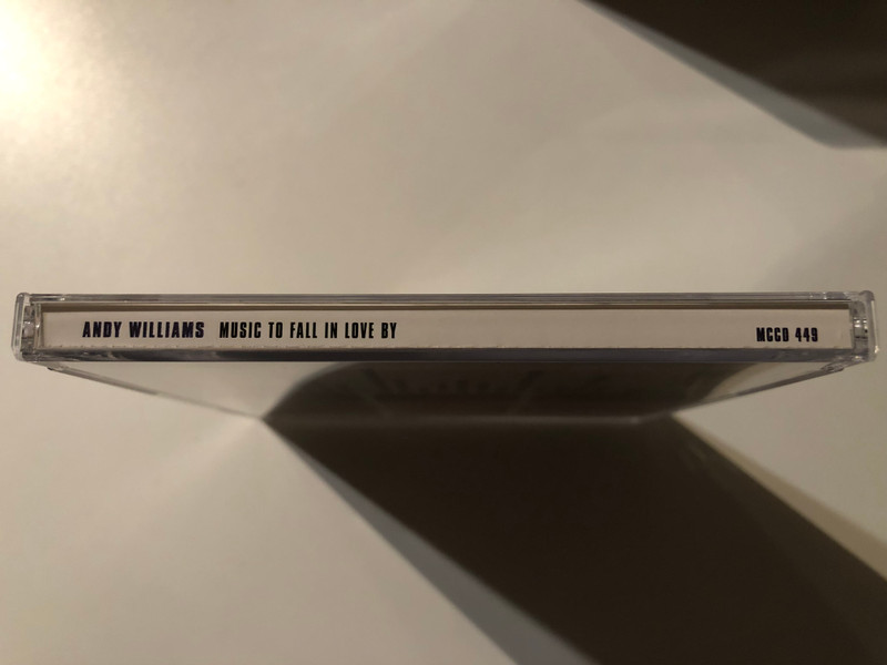 Andy Williams – Music To Fall In Love By / A New Collection of Live Recordings / Music Club Audio CD 2001 / MCCD 449
