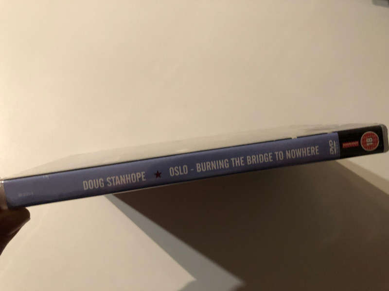 Doug Stanhope: Oslo - Burning the Bridge to Nowhere / 2011 DVD / Roadrunner Records Comedy 1686-177259 / Featuring The Entire Oslo Performance / Plus Additional Footage from Doug / Bonus Audio CD (016861772598)