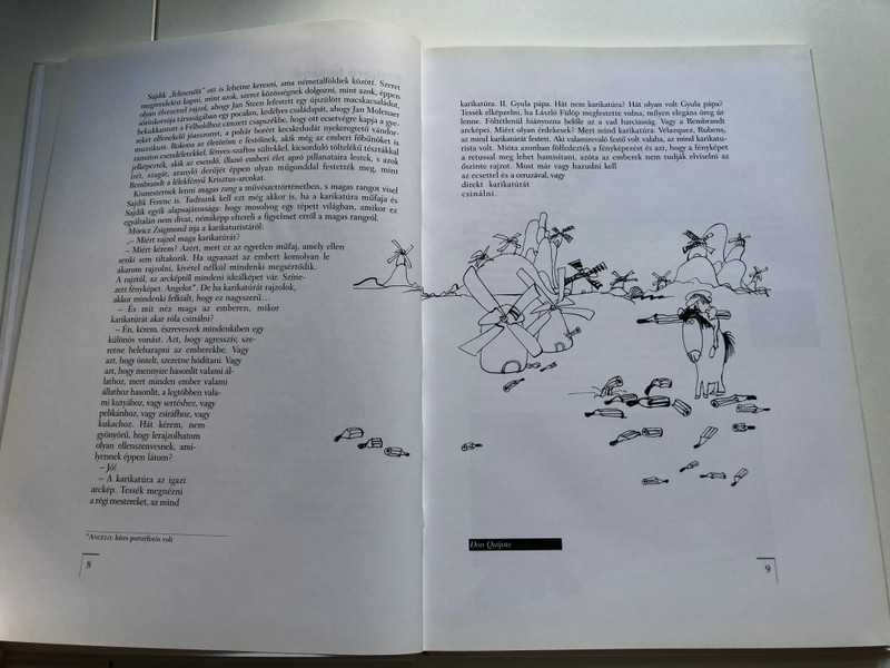 Sajdik by Kernács Gabriella / Ferenc Sajdik hungarian graphic artist and caricaturist / Holnap kiadó / Hardcover (963346708X)