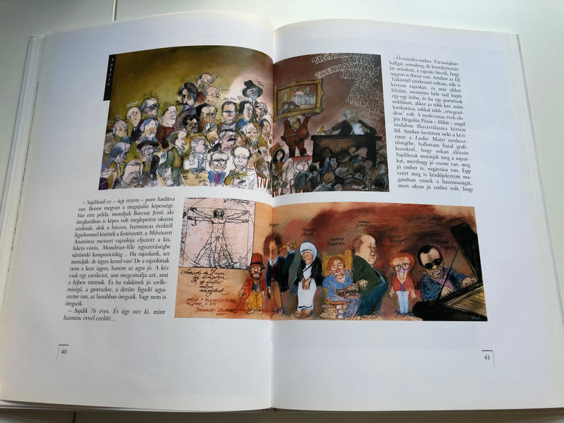 Sajdik by Kernács Gabriella / Ferenc Sajdik hungarian graphic artist and caricaturist / Holnap kiadó / Hardcover (963346708X)