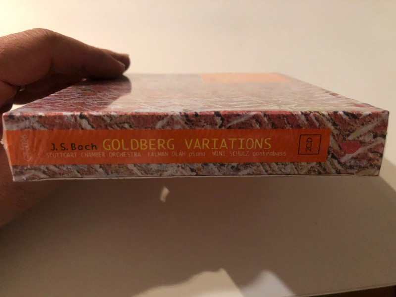 J. S. Bach: Goldberg Variations - Stuttgart Chamber Orchestra, Kalman Olah (piano), Mini Schulz (contrabass) / Good International Co. 2x Audio CD / GI-3026