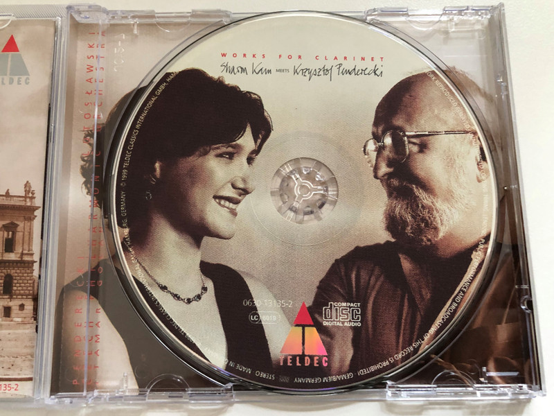 Works for Clarinet - Sharon Kam meets Krzysztof Penderecki / Teldec Classics International GmbH Audio CD 1999 / 0630-13135-2
