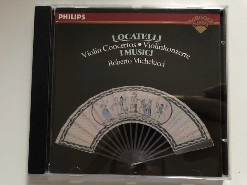   Locatelli - Violin Concertos, I Musici - Roberto Michelucci / Baroque Classics / Philips Audio CD / 422 491-2 (028942249127)