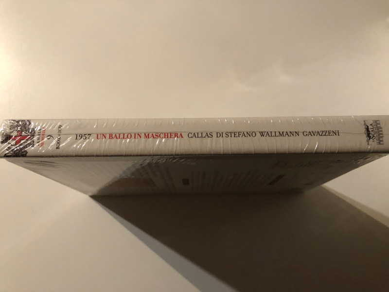 Giuseppe Verdi - Un Ballo In Maschera 1957 (Book+2 CD)/ Teatro Alla Scala / Maria Gallas Giuseppe de Stefano / Directed by Margherita Wallman / Conductor Gianandrea Gavazenni / 2012 CD (9788865440209)