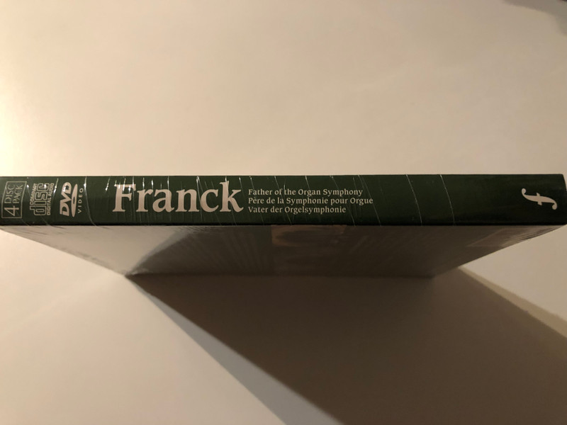 Cesar Franck - Father of the Organ Symphony (2 DVD & 2 CD Set) / DVD1 Documentaries / DVD2 Demonstrations and Music / CD 1 and Six Pieaces-Trois Peaces-Trois Chorals / 2014 DVD&CD (0721762375419)