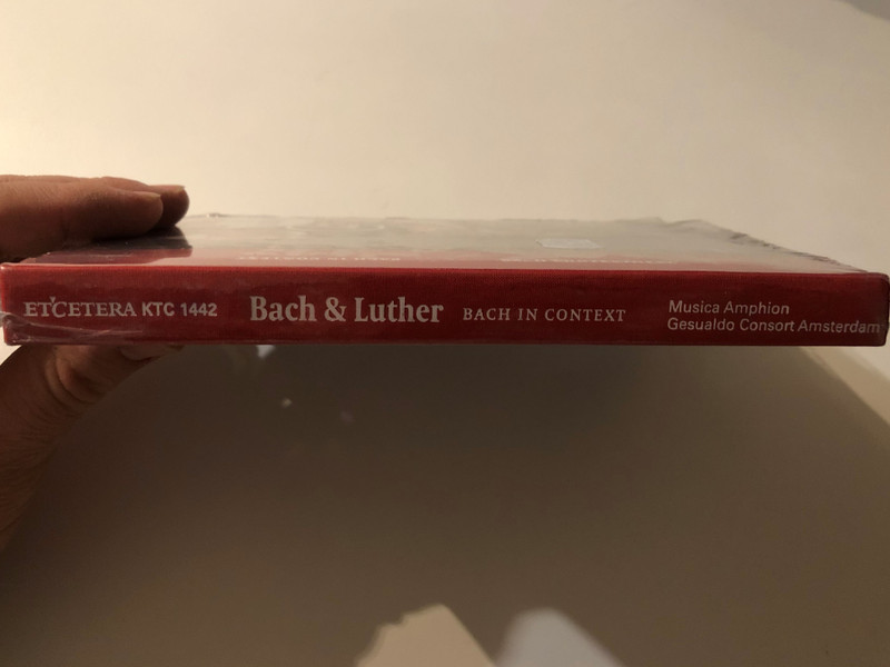 Bach in Context 2: Bach & Luther / Musica Amphion / Gesualdo Consort Asterdam / Recorded: Opgenomen in the St. Georgenkirche in Glauchau / 2012 CD (8711801014425)