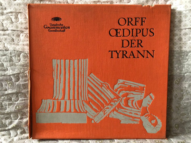 Orff – Œdipus Der Tyrann / Deutsche Grammophon 3x LP, Box Set / 139251/53