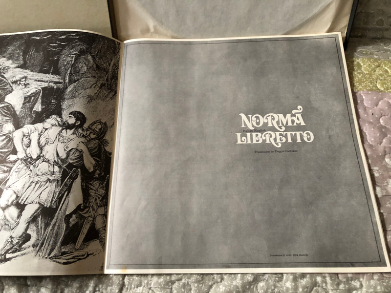Bellini: Norma - Montserrat Caballé, Fiorenza Cossotto, Placido Domingo, Ruggero Raimondi, London Philharmonic Orchestra, Carlo Felice Cillario (conductor) / RCA Red Seal 3x LP, Stereo / SER 5658-59-60 (LSC 6202)
