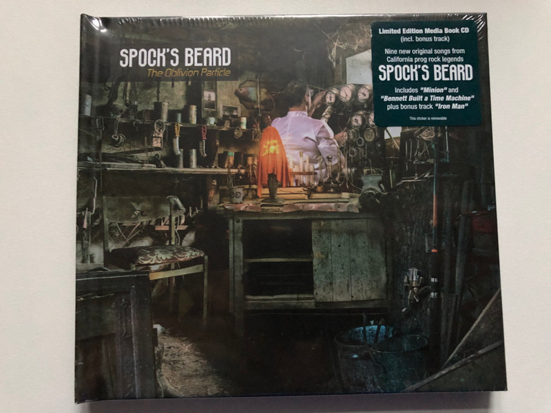 Spock's Beard – The Oblivion Particle / Limited Edition Media Book CD (incl. bonus track). Nine new original songs from California prog rock legends Spock's Beard / Inside Out Music Audio CD 2015 / 0507170