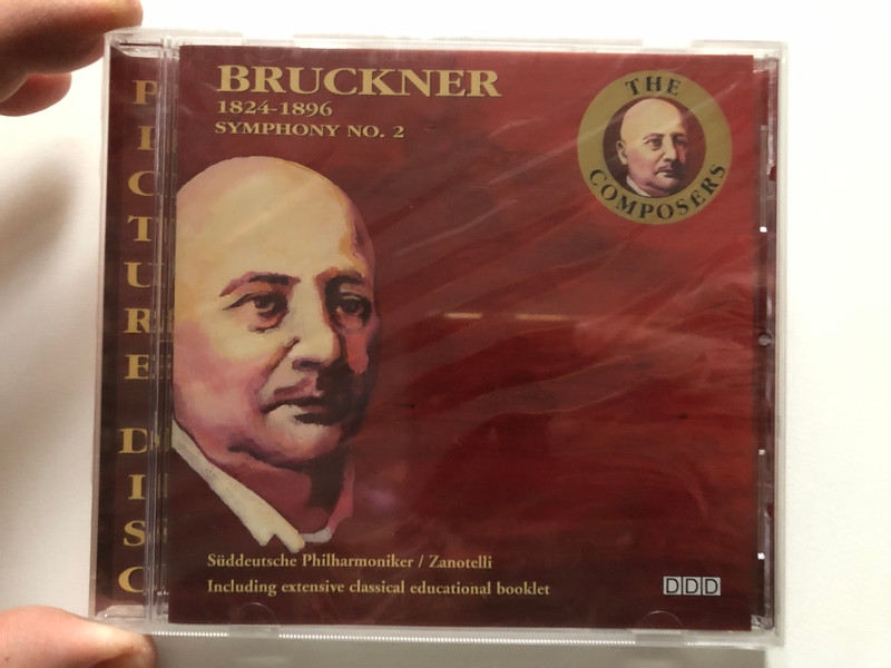 Bruckner (1824-1896): Symphony No.2 - Süddeutsche Philharmoniker, Zanotelli / Including extensive classical educational booklet / The Composers / United Audio Entertainment Audio CD 1998 / 65062