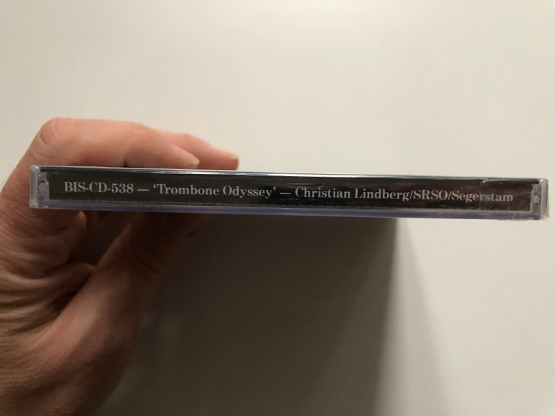 Trombone Odyssey (20th Century Landmarks For Trombone And Orchestra) / Christian Lindberg (trombone), Swedish Radio Symphony Orchestra, Leif Segerstam (conductor) / BIS Audio CD Stereo / BIS-CD-538