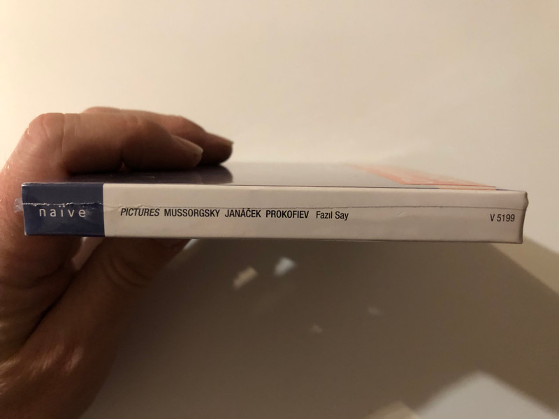 Fazıl Say – Pictures / CD studio recording + DVD Live Recording + Bonus Dans L'Intimite De L'enregistrement; Behind The Scenes Of The Recording / Naïve Audio CD + DVD 2011 / V 5199
