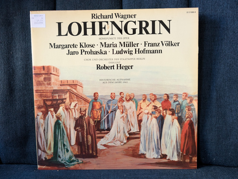 Richard Wagner: Lohengrin – Höhpunkte der Oper (22 21996-8)