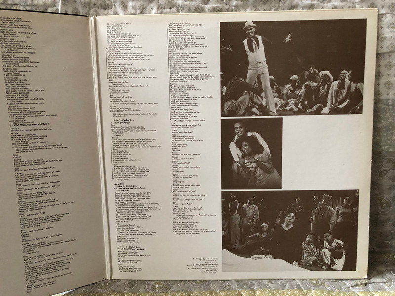 Les Grands Airs De George Gershwin: Porgy And Bess - Ira Gershwin, DuBose Heyward / As produced and presented on stage by Sherwin M. Goldman and Houston Grand Opera / RCA Red Seal LP Stereo / RL 42412