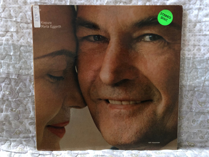 Jan Kiepura And Marta Eggerth / Continental Records LP Stereo / CST-2012