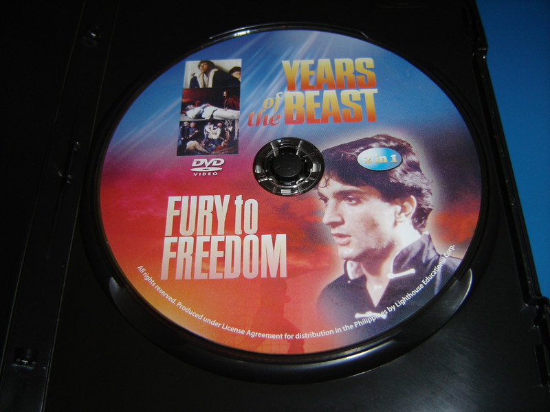 Years of the Beast / Fury to Freedom / 2 Films in 1 DVD