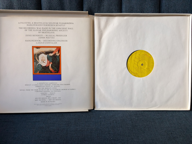 Liszt: Die Legende Von Der Heiligen Elisabeth - János Ferencsik / Hungaroton 3x LP, Stereo, Mono, Box Set / SLPX 11650-52