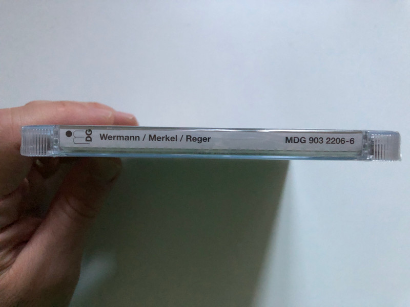 Wermann, Merkel, Reger: Complete Works for Violoncello and Organ - Hannah Vinzenes (violoncello), Gordon Safari (organ) / mdg scene Audio CD 2021 / MDG 903 2206-6 