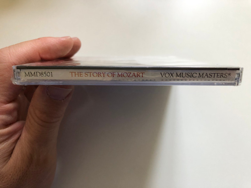 The Story Of Mozart In Words And Music / Over One Hour Of Musical Selections With Narration / Vox Music Masters / VOX Audio CD 1993 / MMD 8501