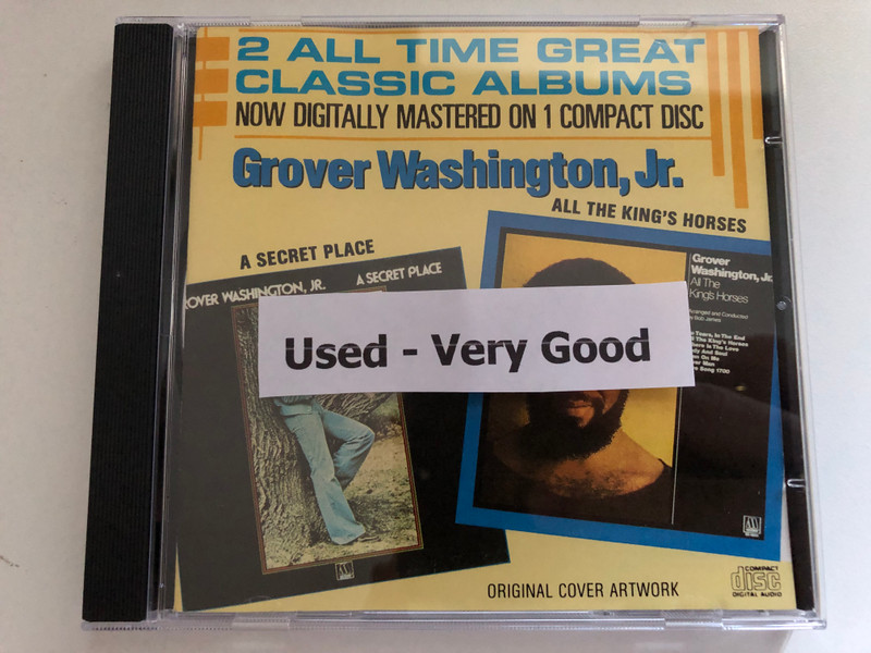 Grover Washington, Jr.: All the King's Horses & A Secret Place – Digitally Mastered Classic Albums (Audio CD) (0035627249426)