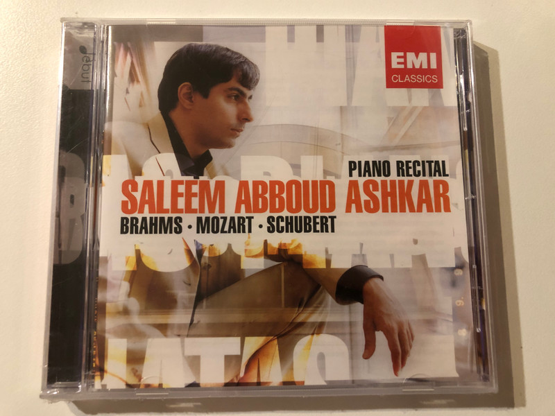 Saleem Abboud Ashkar (Piano Recital) - Brahms, Mozart, Schubert / EMI Classics Audio CD 2005 / 724358701029