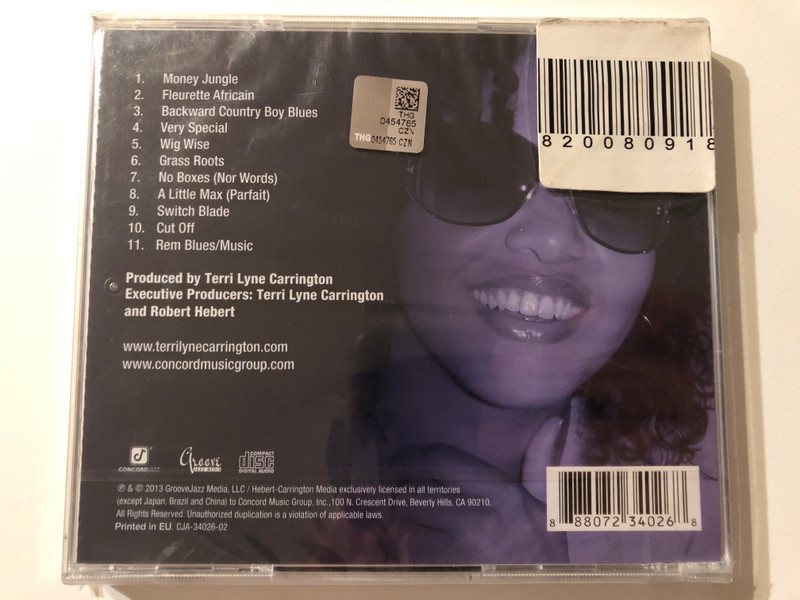 Money Jungle: Provocative In Blue - Terri Lyne Carrington / Concord Jazz Audio CD 2013 / CJA-34026-02 