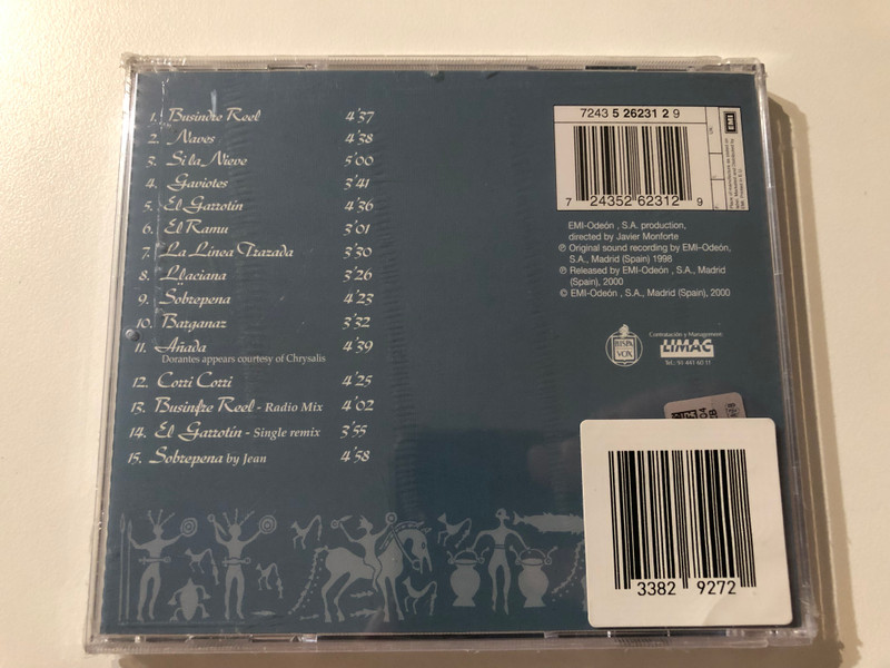 Hevia – No Man's Land / Special Edition; More than 1 million copies sold; Remixes included / Hispavox Audio CD 2000 / 724352623129
