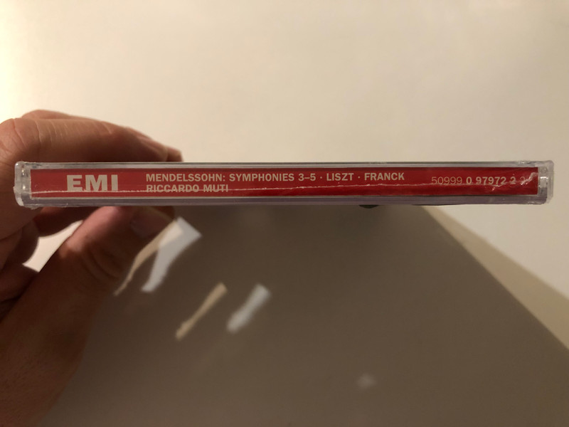 Mendelssohn: Symphonies 3, 4 & 5; Liszt: Les Preludes - New Philharmonia Orchestra, The Philadelphia Orchestra, Riccardo Muti / EMI Classics 2x Audio CD 2011 Stereo / 5099909797222