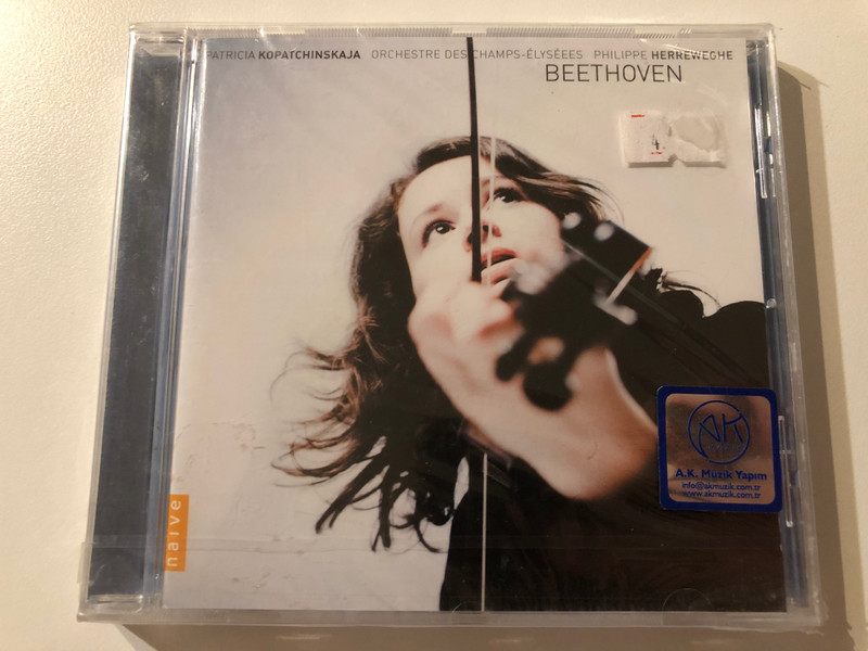 Patricia Kopatchinskaja, Orchestre Des Champs-Elysées, Philippe Herreweghe - Beethoven / Naïve Audio CD 2009 / V 5174