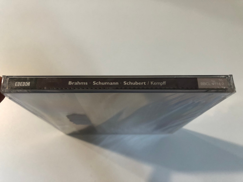 Wilhelm Kempff Brahms • Schumann • Schubert (BBC Legends Audio CD) (684911411423)